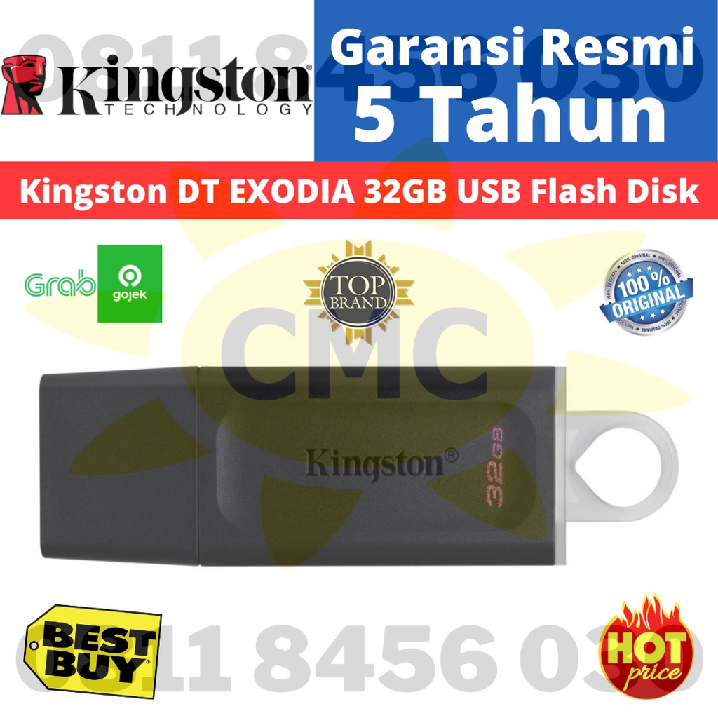 KINGSTON EXODIA 32GB UFD FD FLASHDISK USB FLASH DRIVE 3.2 DT-EXODIA Ori 100%