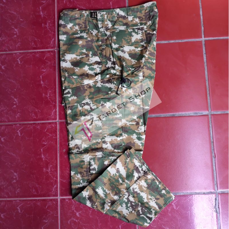 Celana CARGO kostrad ASLI jatah PT.SRITEX INDONESIA