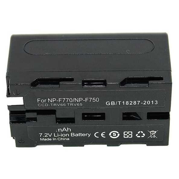 Baterai Kamera NP-F770 NP-F750 for Sony NP-F550 NP-F770 NP-F750