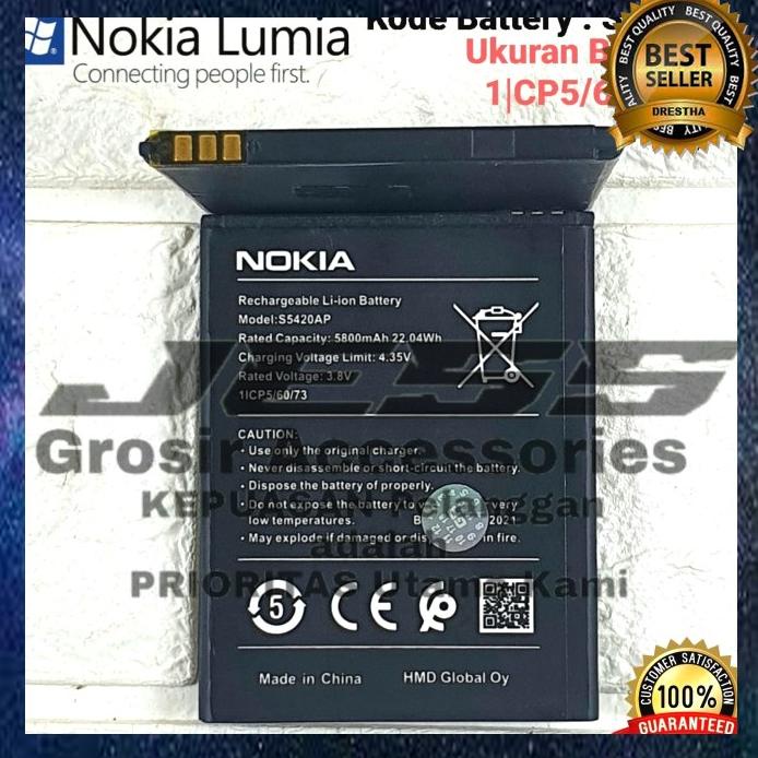 Acc Hp Baterai Original Nokia Ta 1165 Nokia C1 Android Kode Baterai S5420Ap