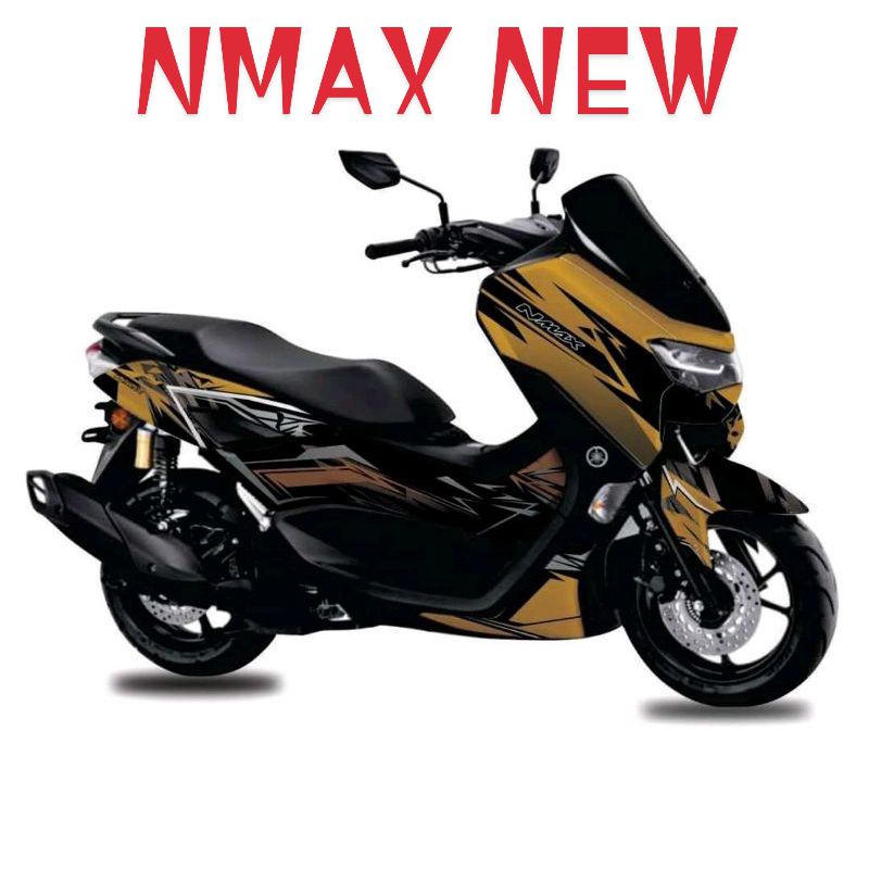 Decal new motor new nmax 2020 full body Striping motor nmax 2020 full motif Stiker nmax variasi