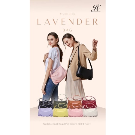 LAVENDER BAG ORIGINAL JIMSHONEY TAS SELEMPANG CEWE