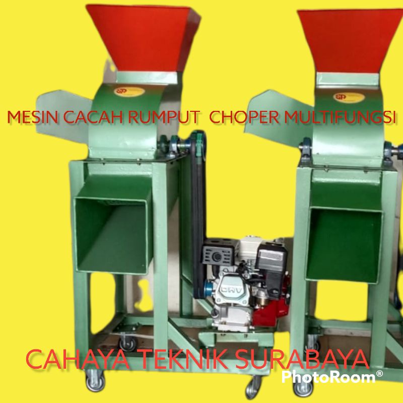 MESIN CACAH RUMPUT DAN BATANG MULTIFUNGSI
