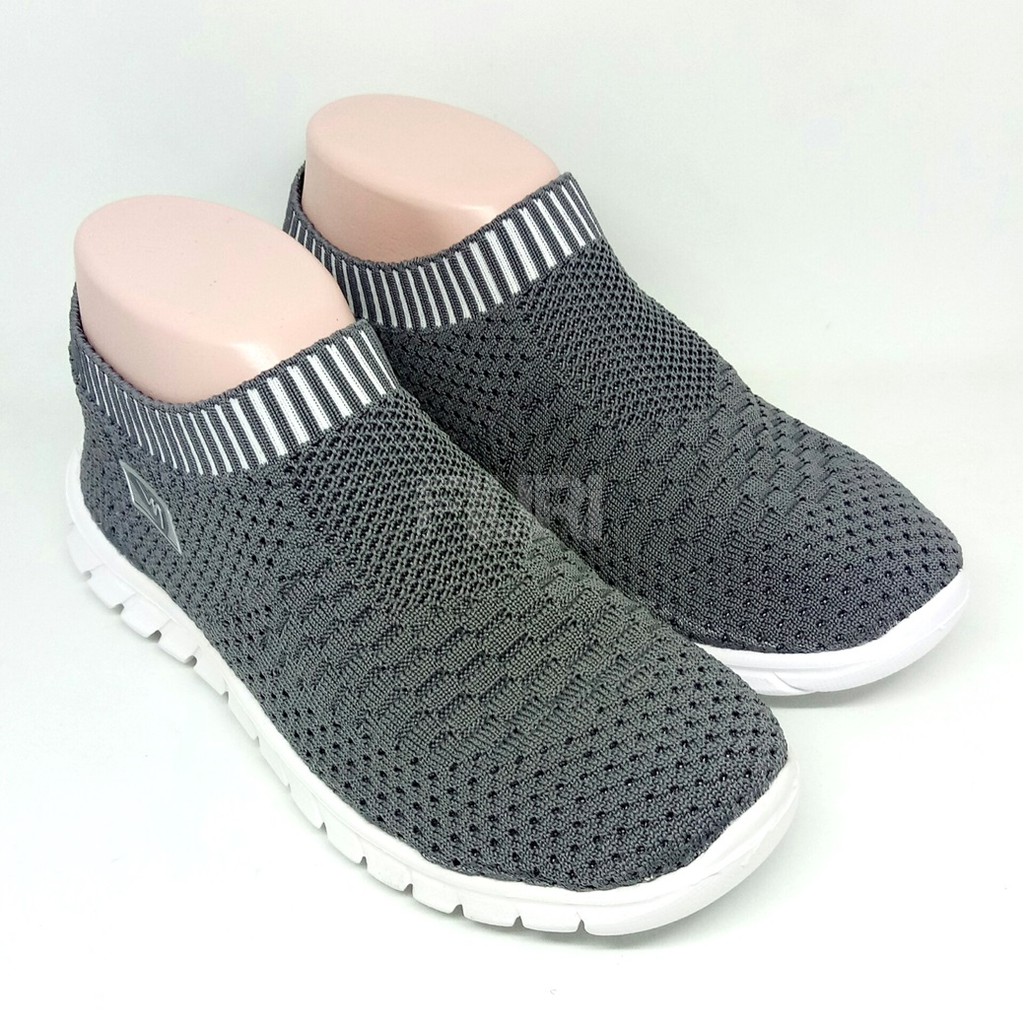 ARDILES Original - Mickelson MYTHA 33-40 Grey - Sepatu Olahraga Wanita - Sepatu Sneakers Knit Rajut Wanita