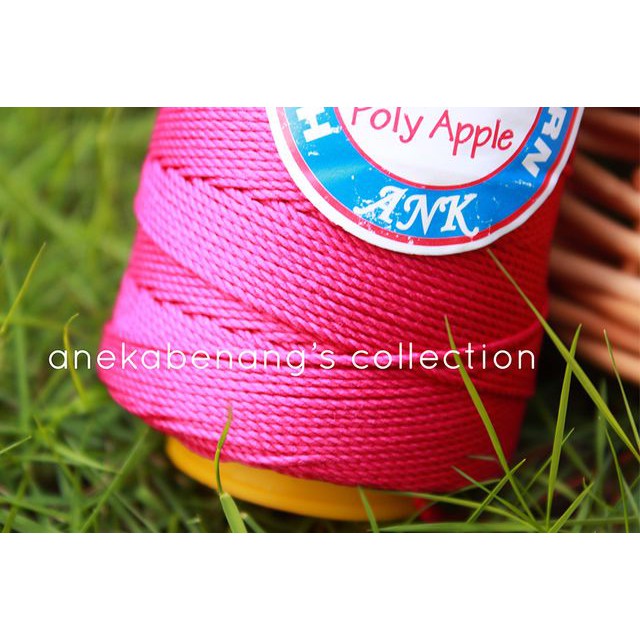 Benang Rajut Poly Apel / Apple Yarn - 1876 (Pink Fuchsia)