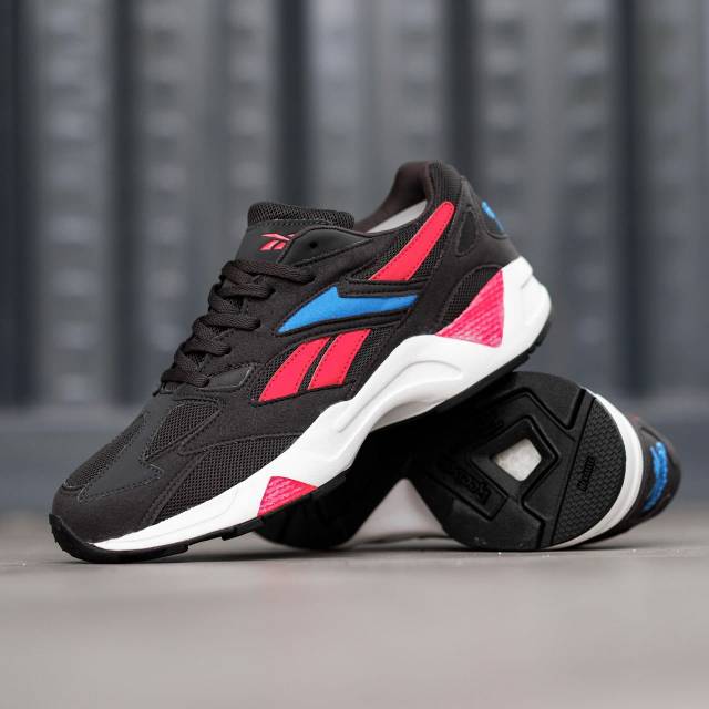 Reebok aztrex black list blue red white original