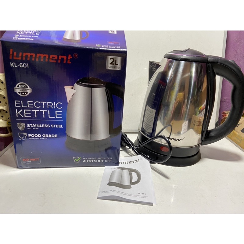 Teko/ Ketel Listrik/ Electric Kettle 2 Liter Otomatis