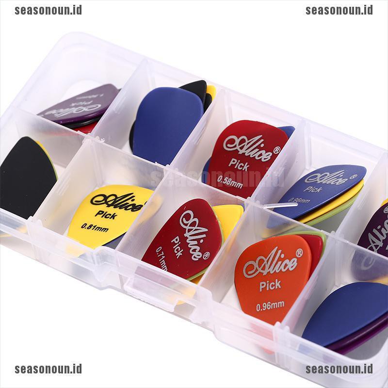 【sea】30pcs/set electric guitar pick acoustic music picks plectrum guitar accessories