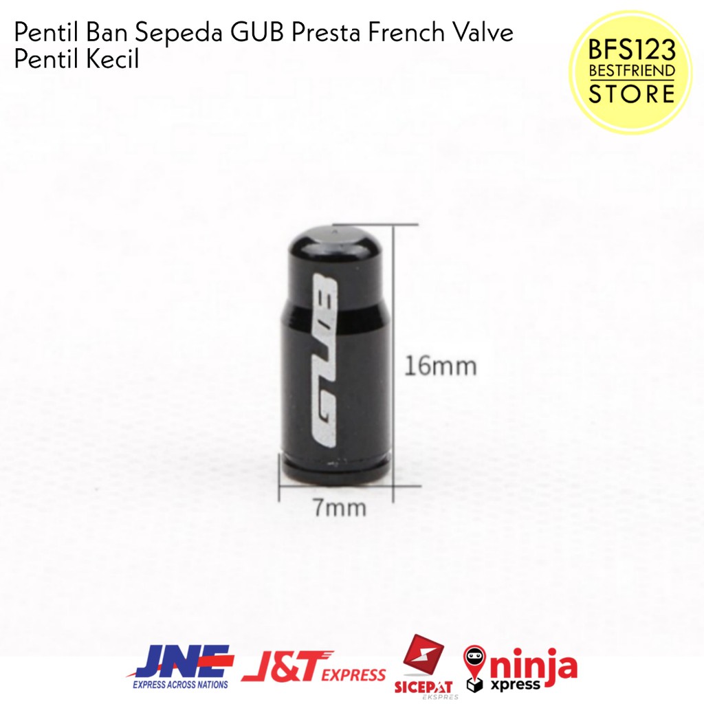 Pentil Ban Sepeda GUB Presta French Valve Pentil Kecil isi 2 Pcs