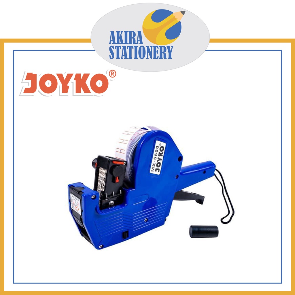 

Mesin Label Harga JOYKO MX 5500 M 1 Baris / Alat Label Harga MX-5500M 8 Digits / Price Labeller MX5500 ( PCS )
