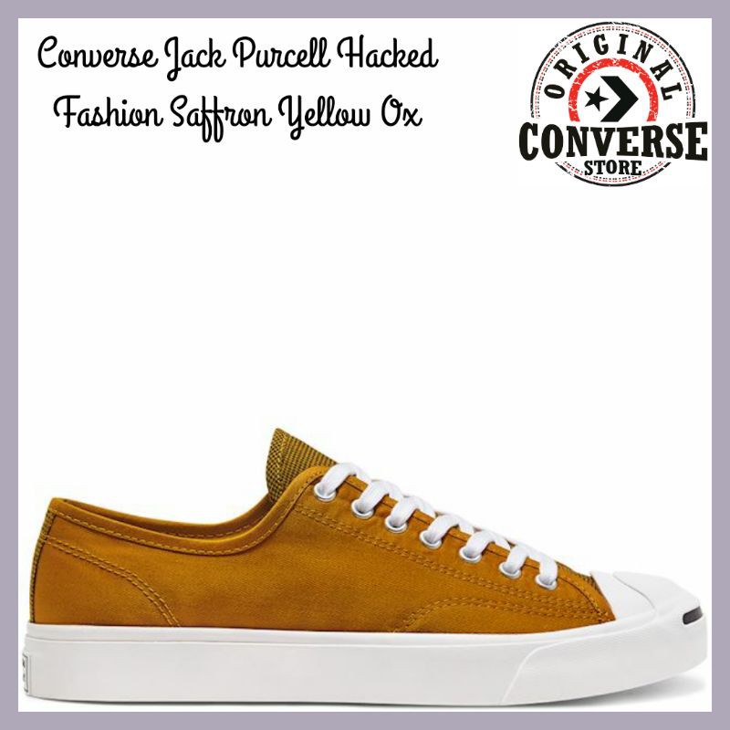 ORIGINAL CONVERSE JACK PURCELL HACKED FASHION SAFFRON YELLOW Ox 168676c MALE