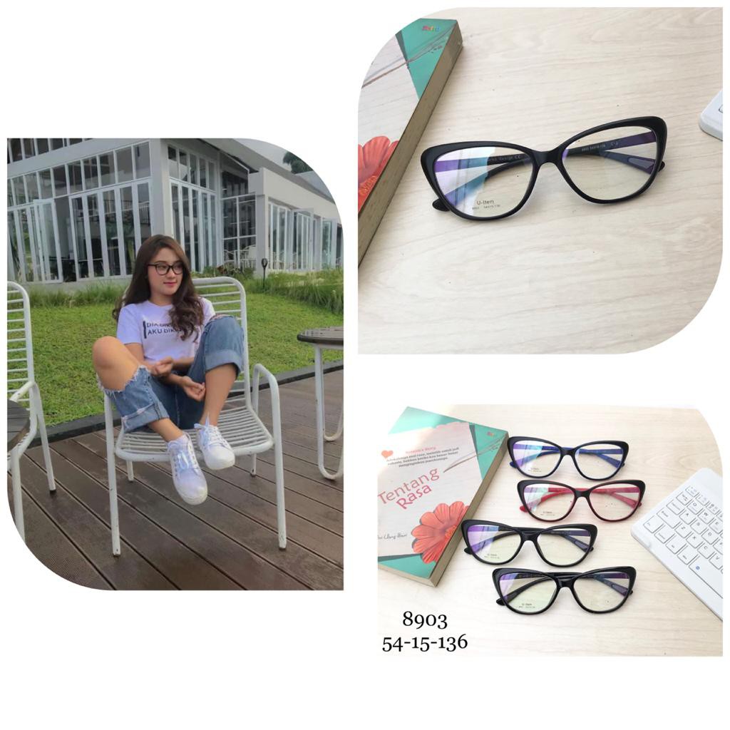 FRAME KACAMATA MINUS MURAH 8903 FREE LENSA ANTIRADIASI MINUS