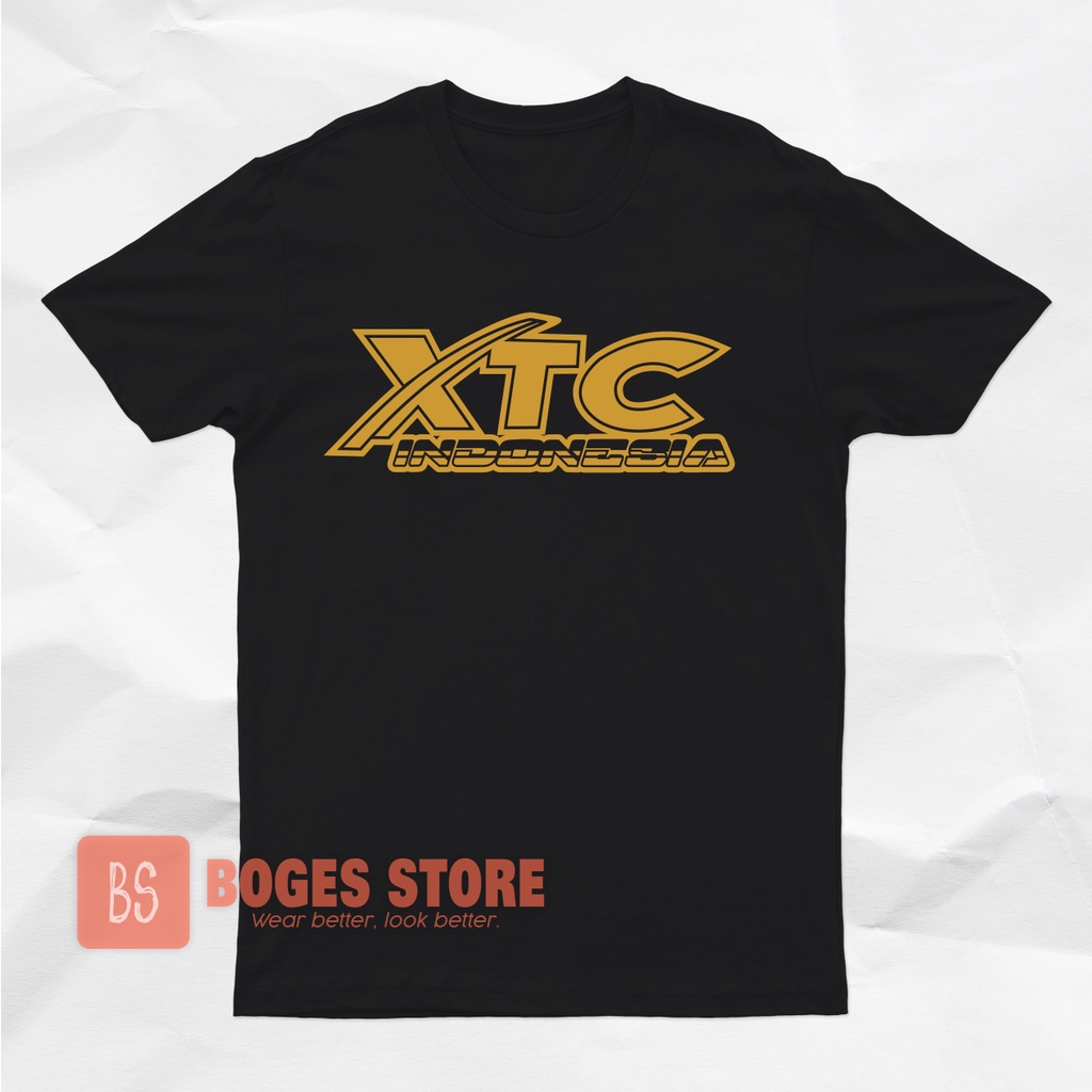 BOGES STORE - Kaos Distro Unisex Kaos Club Motor XTC Indonesia