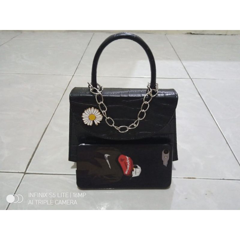 Tas Daisy Flower/Tas Andin / Tas Selempang wanita terbaru