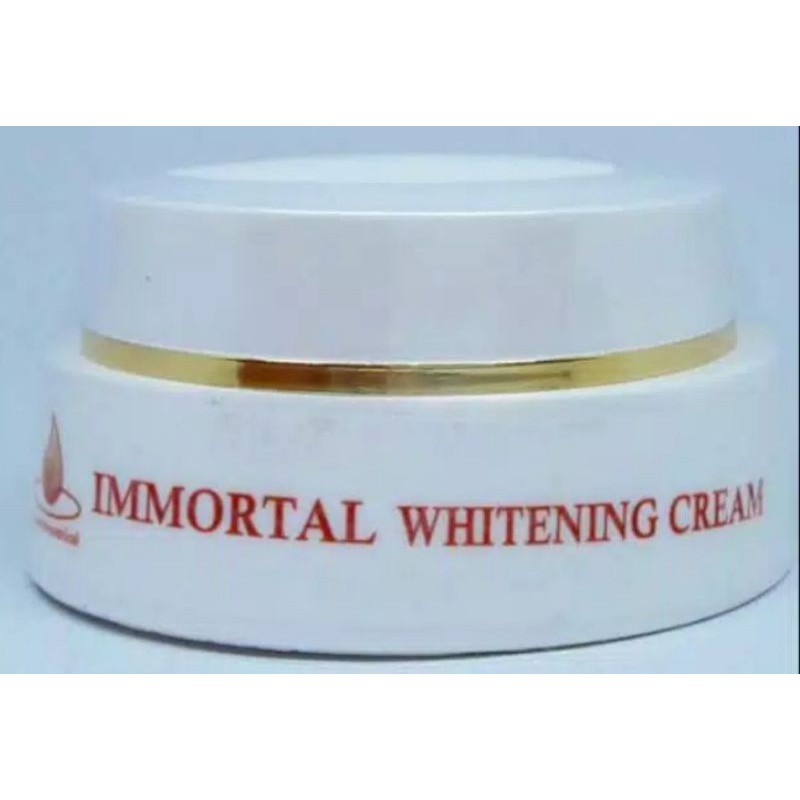 Immortal whitening cream