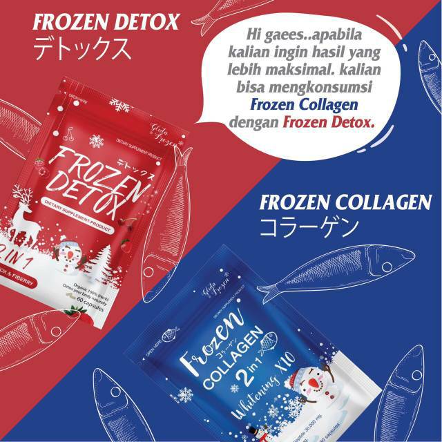 Promo Frozen Collagen Frozen Detox Indonesia