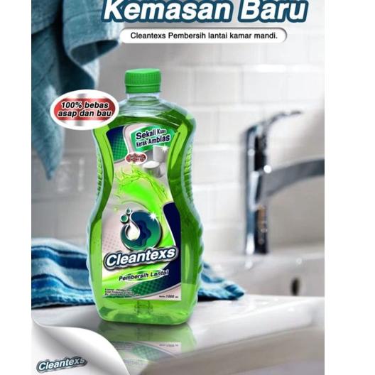 ペ CLEAN TEXS PEMBERSIH KERAK KAMAR MANDI KEMASAN 1.500 ML dan 1.000 ML ASLI KARYA BAGUS BERMANFAAT ㆅ
