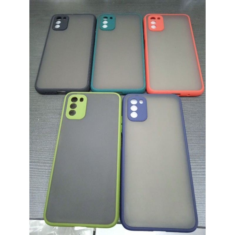 REALME ALL TYPE Hard Case Matte Colored Dove Pelindung Kamera