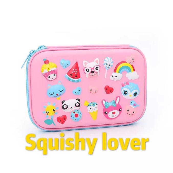 

[COD] Tempat pensil dan alat tulis smiggle Eva hardcase ice 3D waterproof TERBARU Kode 893
