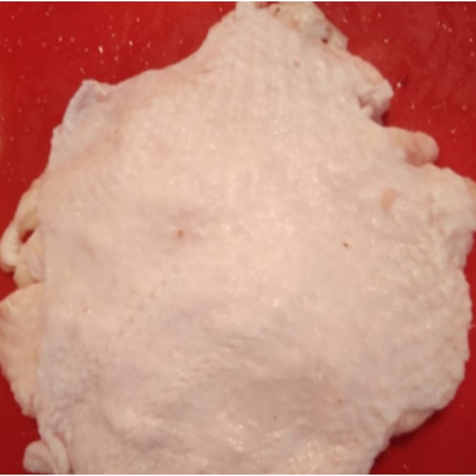 

Kulit ayam tanpa lemak