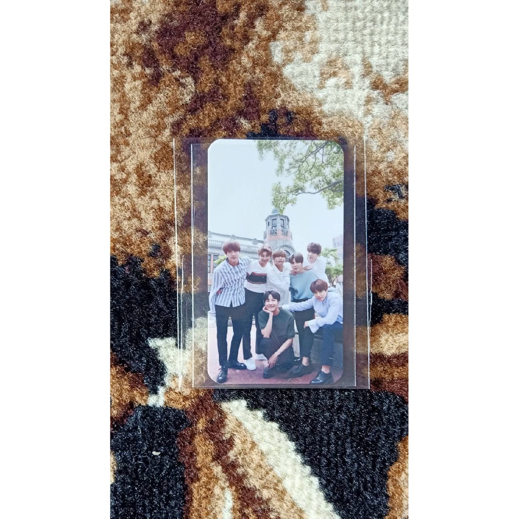 BTS - OFFICIAL PHOTOCARD KYOCERA JAPAN POTRAIT GROUP