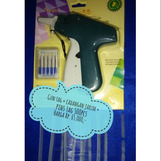 

Gun Tag plus Cadangan Jarum