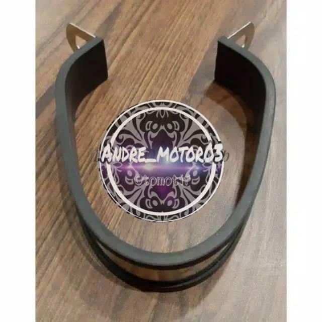 BRACKET BREKET PEGANGAN GANTUNGAN KNALPOT RACING MODEL TRIOVAL OVAL