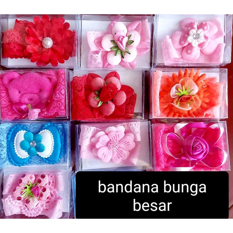 Bandana bayi anak perempuan baru lahir