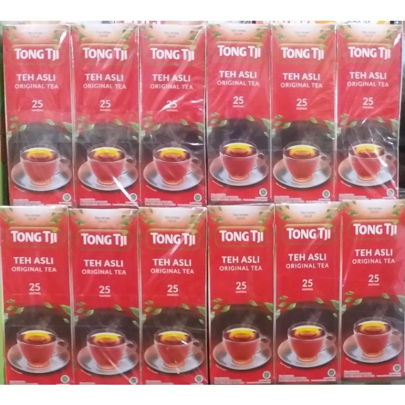 

teh tong tji black tea / original tea 25'S