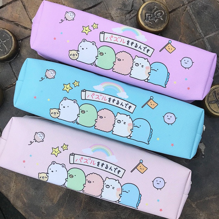 Kotak Pensil Karakter Lucu Import dan Bagus / Tas Pensil / Tempat Pensil Lucu Lucu