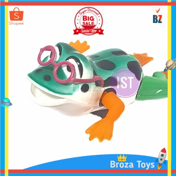 Mainan Lucu Wind Up Swimming Mainan Air - KODOK