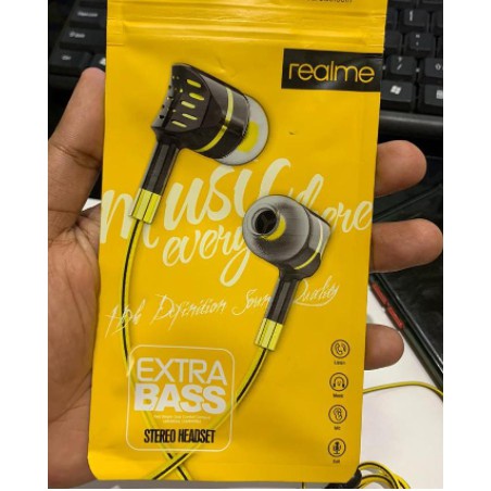 Hf handfree headseat Realme buds 7 plus Extra Bass