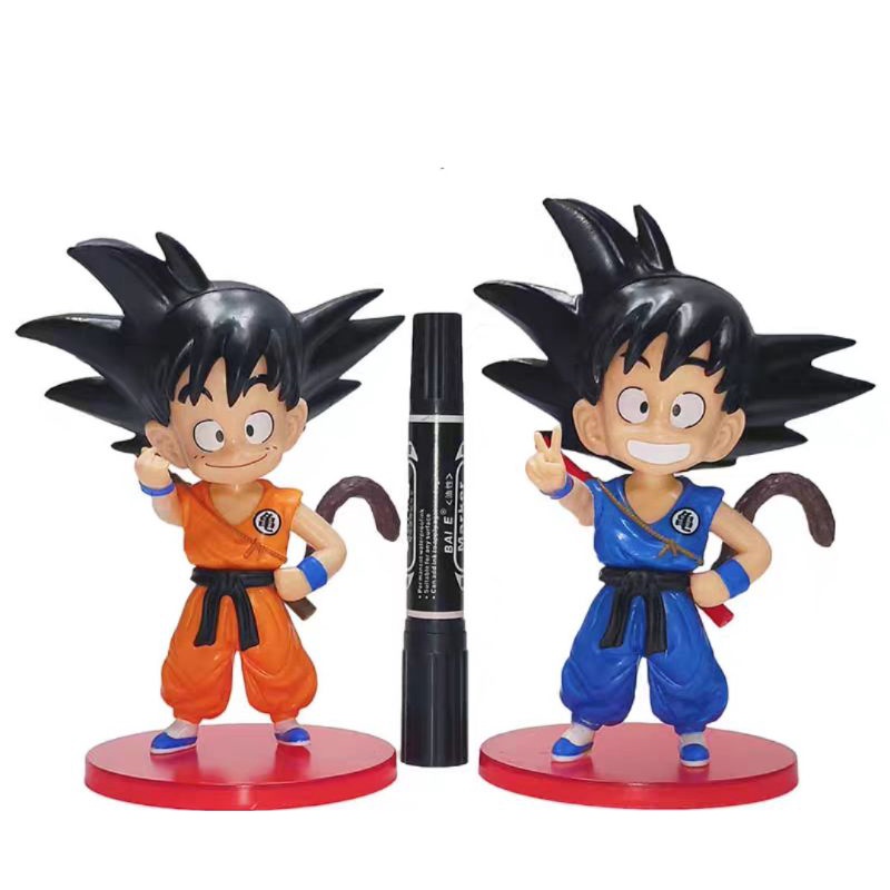 Figure Dragon Ball Z Kids Son Goku Pirate Treasure Miniatur Hiasan Pajangan