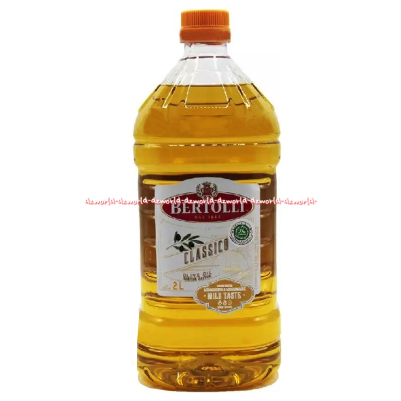 Bertolli Classico 2L Oilve Oil Minyak Zaitun Mild Taste Bertoli Olives Oils 2 Litter Cooking Oil Ber Tolli Minyak Goreng