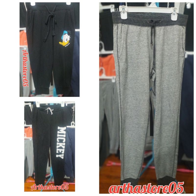 celana jogger UNIQLO,Disney,sps