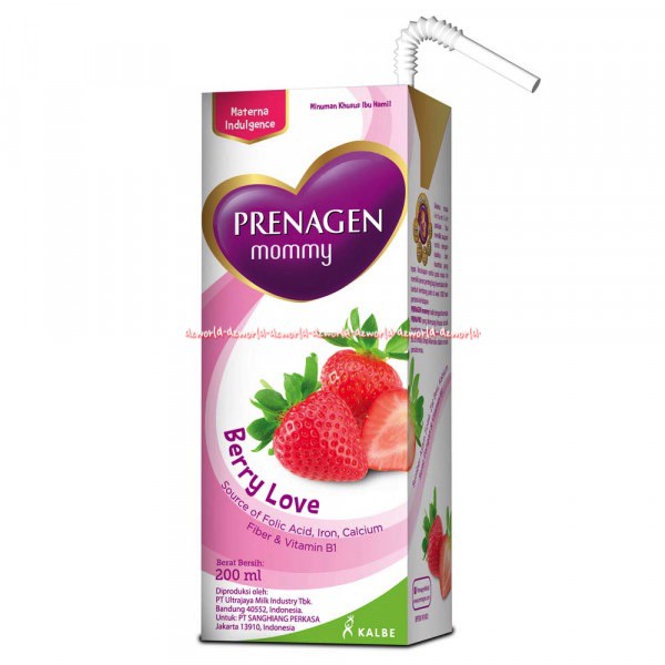 Prenagen Mommy Susu Prenagen UHT Siap Minum Coklat Berry Love 200ml