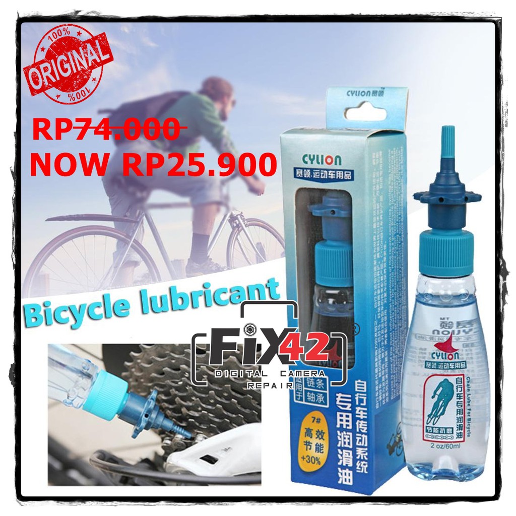 Pelumas Rantai Sepeda Bicycle Chain Lubricant Maintenance Oil 60ml.