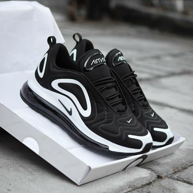 Jual nike air max 720 black white 