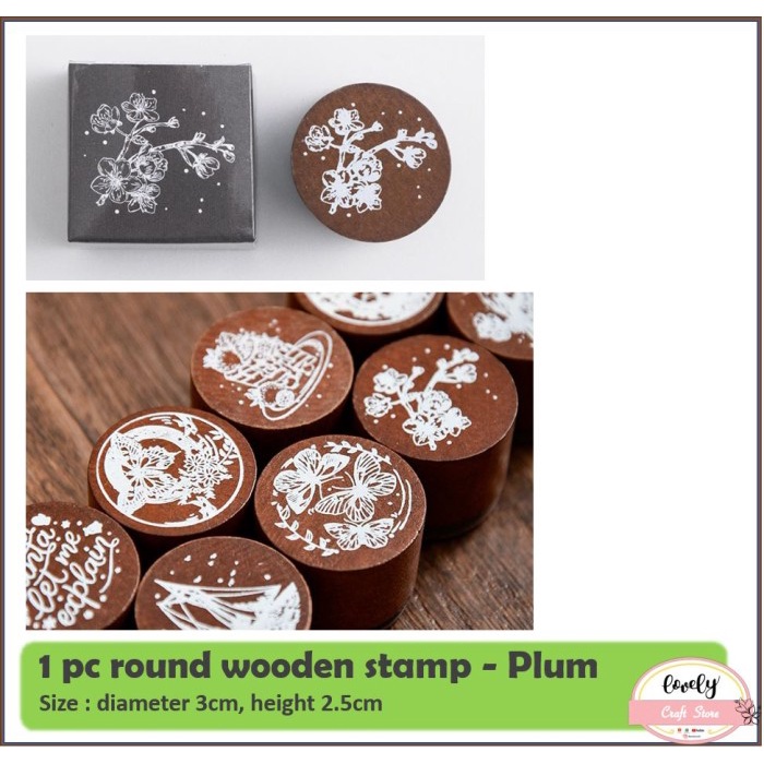 

Nikmati Diy Wooden Rubber Stamp Stempel Kayu Journal, Scrapbook, Diary #02 Hot Sale
