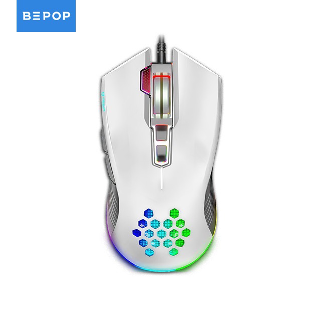 Bepop Mouse Gaming 4000dpi RGB LED USB 1,8 Meter B862