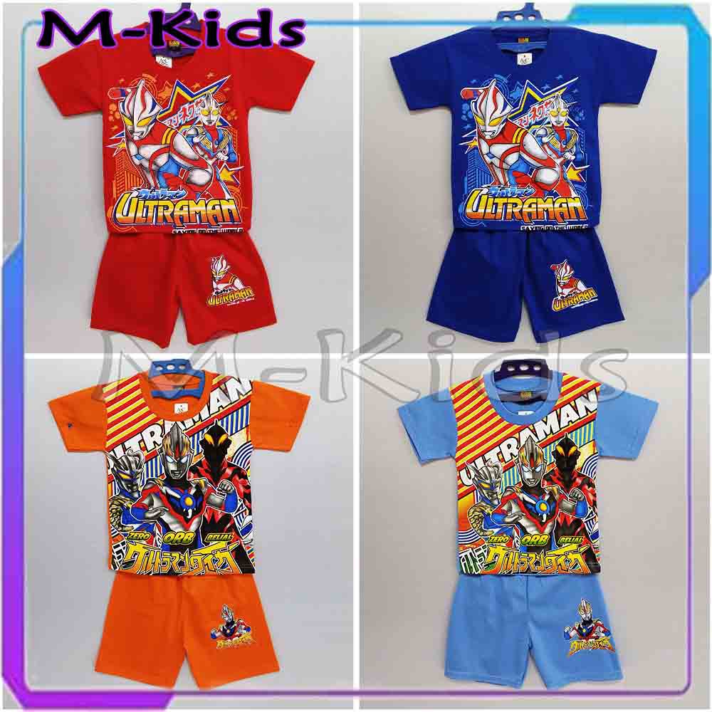 MKids88 - Baju Setelan Anak Laki-Laki Superhero ULTRAMAN