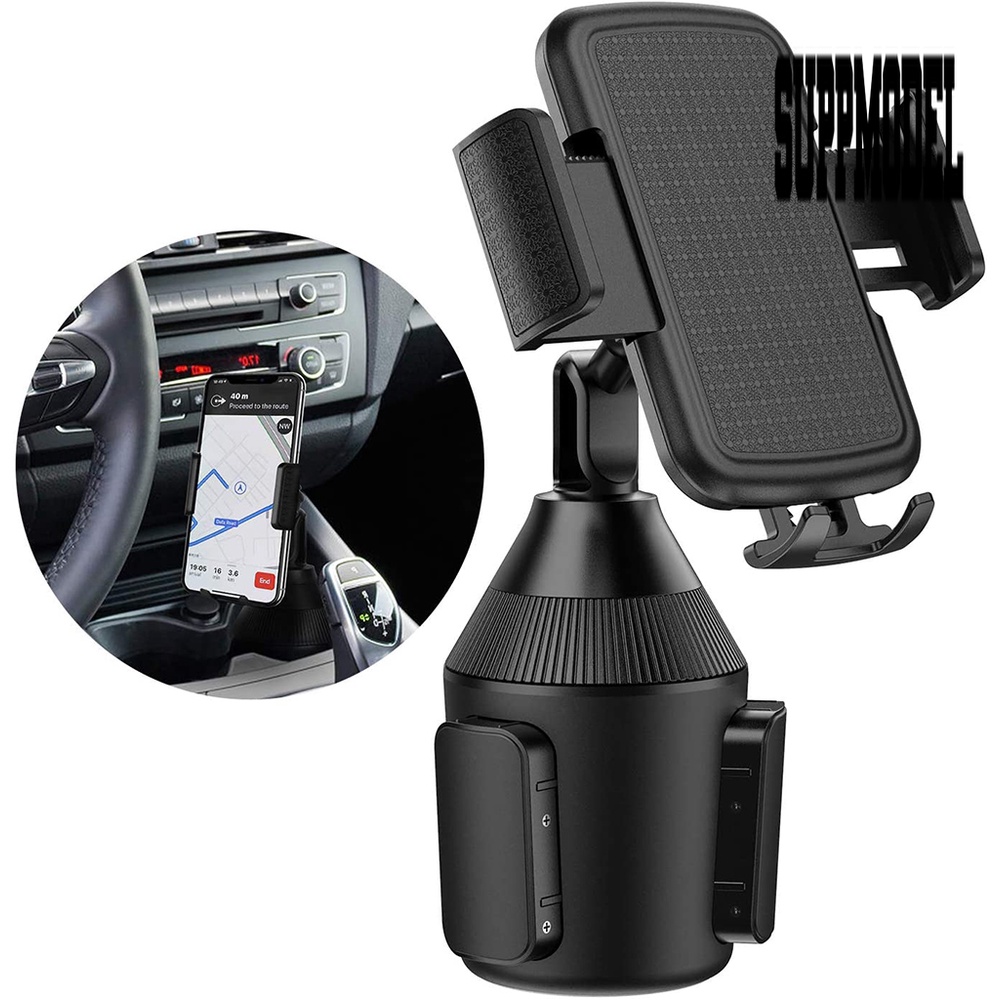 Bracket Stand Holder Handphone / GPS Universal Rotasi 360 Derajat Untuk Mobil