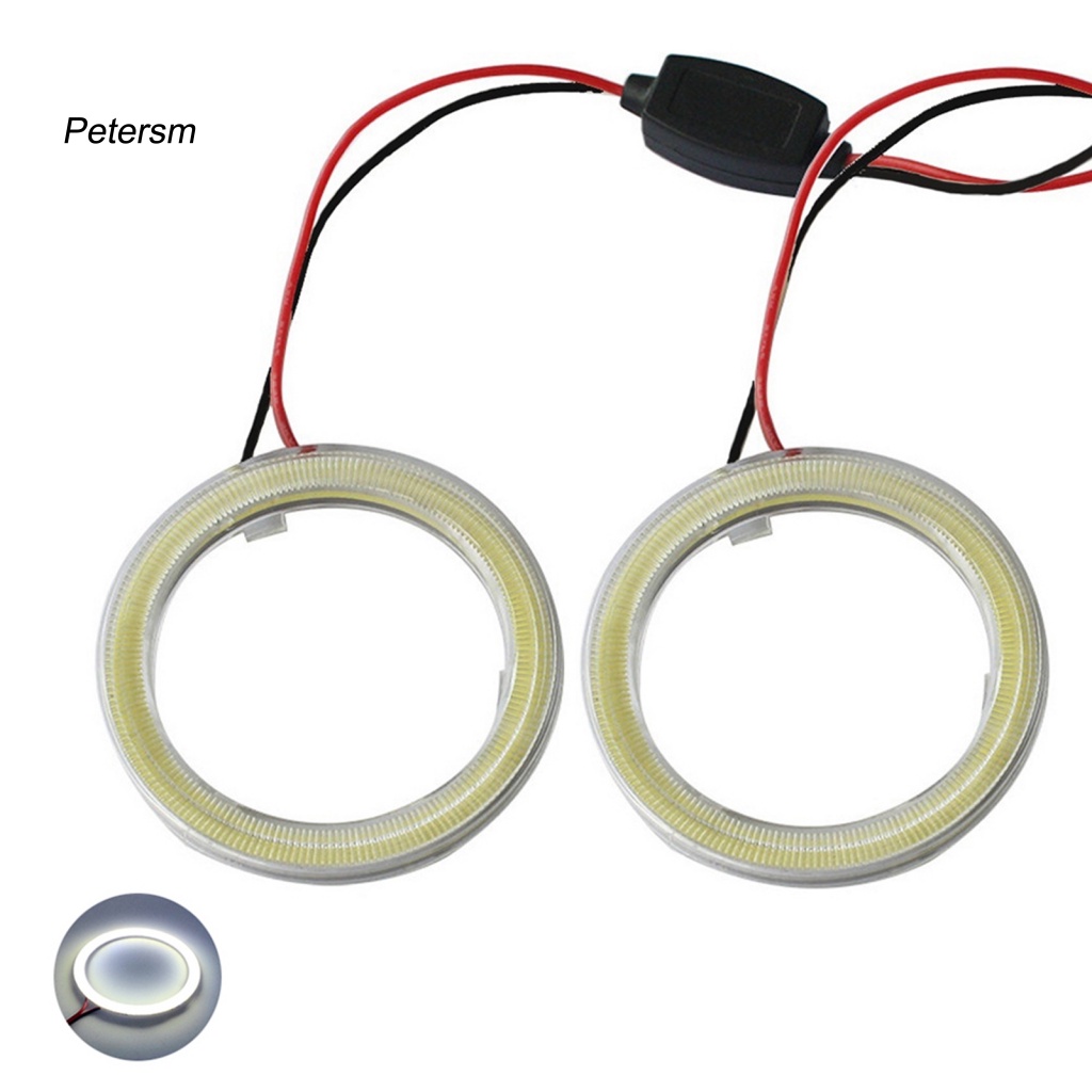 Pp 2Pcs / Set Lampu Kabut LED COB 9-14V Shockproof Untuk Mobil