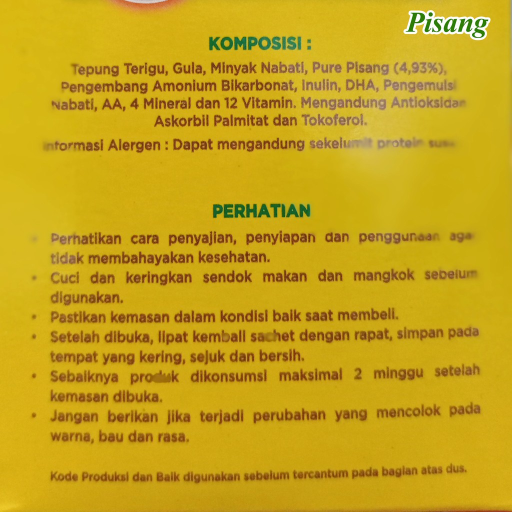 Milna Biskuit Bayi Sehat 6+ Camilan Snack Biscuit Cemilan Selingan MPASI untuk usia anak 6 bulan