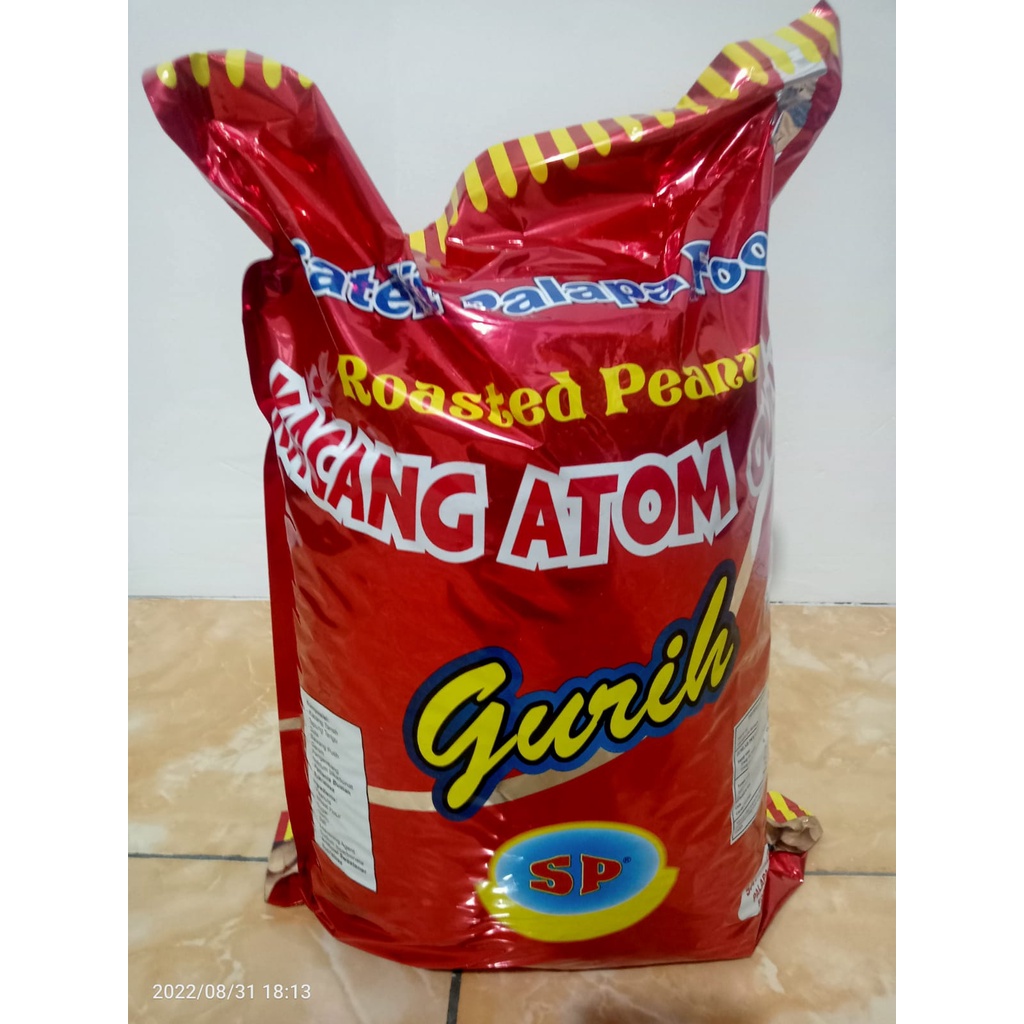 

KACANG ATOM MEREK SATELIT PALAP 5 KG / CEMILAN KELUARGA KACANG ATOM MEREK SP