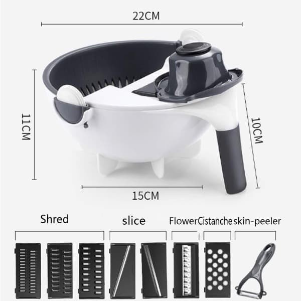 BAROKAH GAMIS MAGIC SLICER DICER SERBAGUNA | Alat Parut sayur ALAT PENGIRIS original