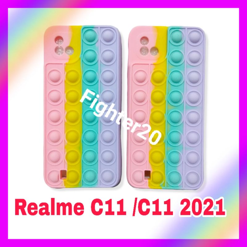 Case Realme C11 C11 2021 Kesing Pop It Ori Softcase Warna Warni Pilihan Kekinian Terbaru