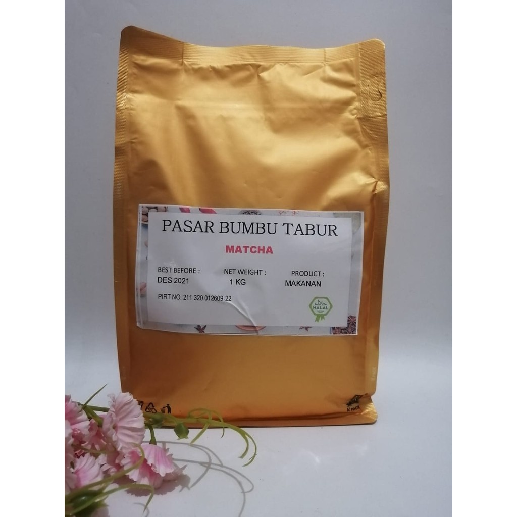 

BUMBU TABUR MATCHA 1 KG BUBUK MAKANAN ENAK MURAH HALAL