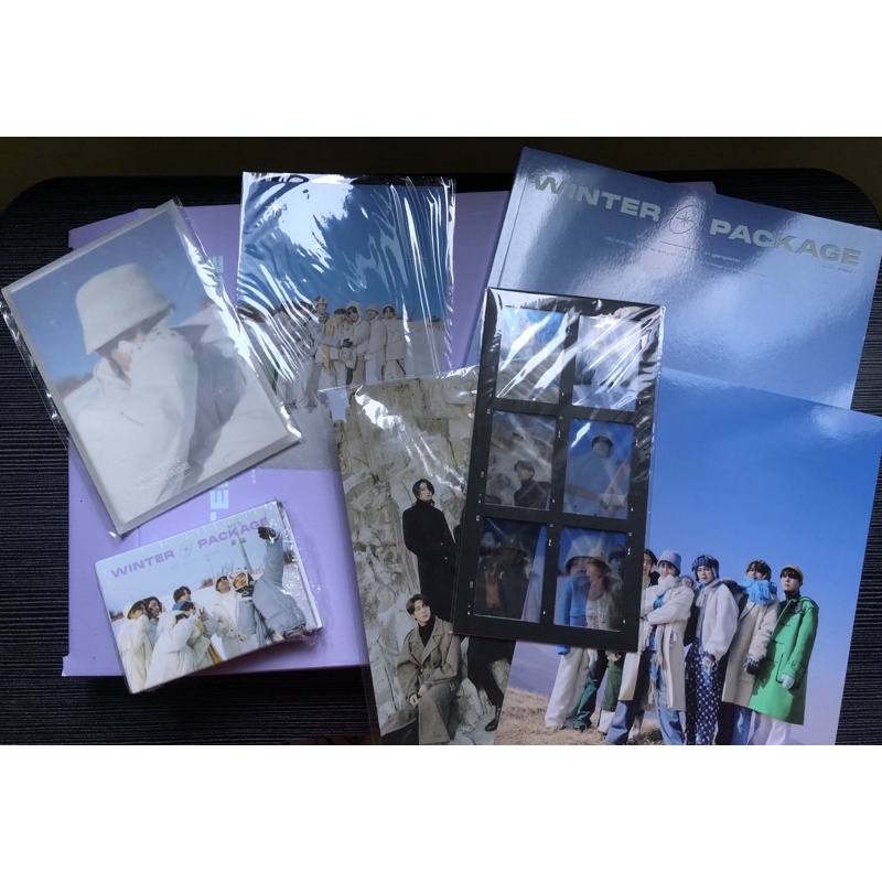 FULLSET WINTER PACKAGE WINPACK BTS 2021 6CUT TAEHYUNG NAMJOON
