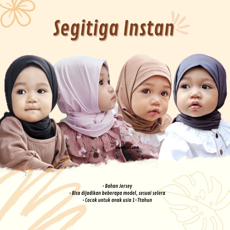 SEGITIGA INSTAN ANAK JERSY/(USIA.1-5thn)